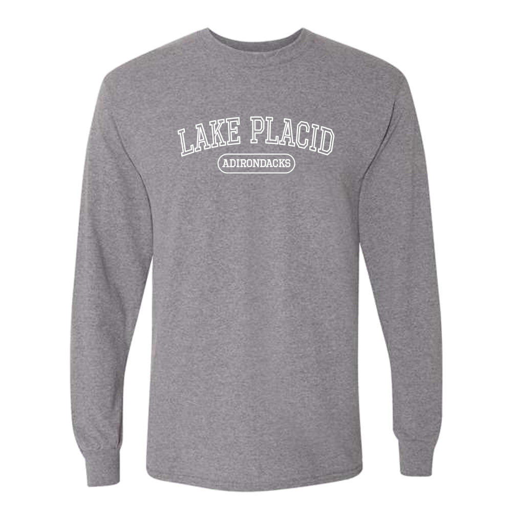 Lake Placid Adirondacks Long Sleeve Varsity Inspired T-Shirt