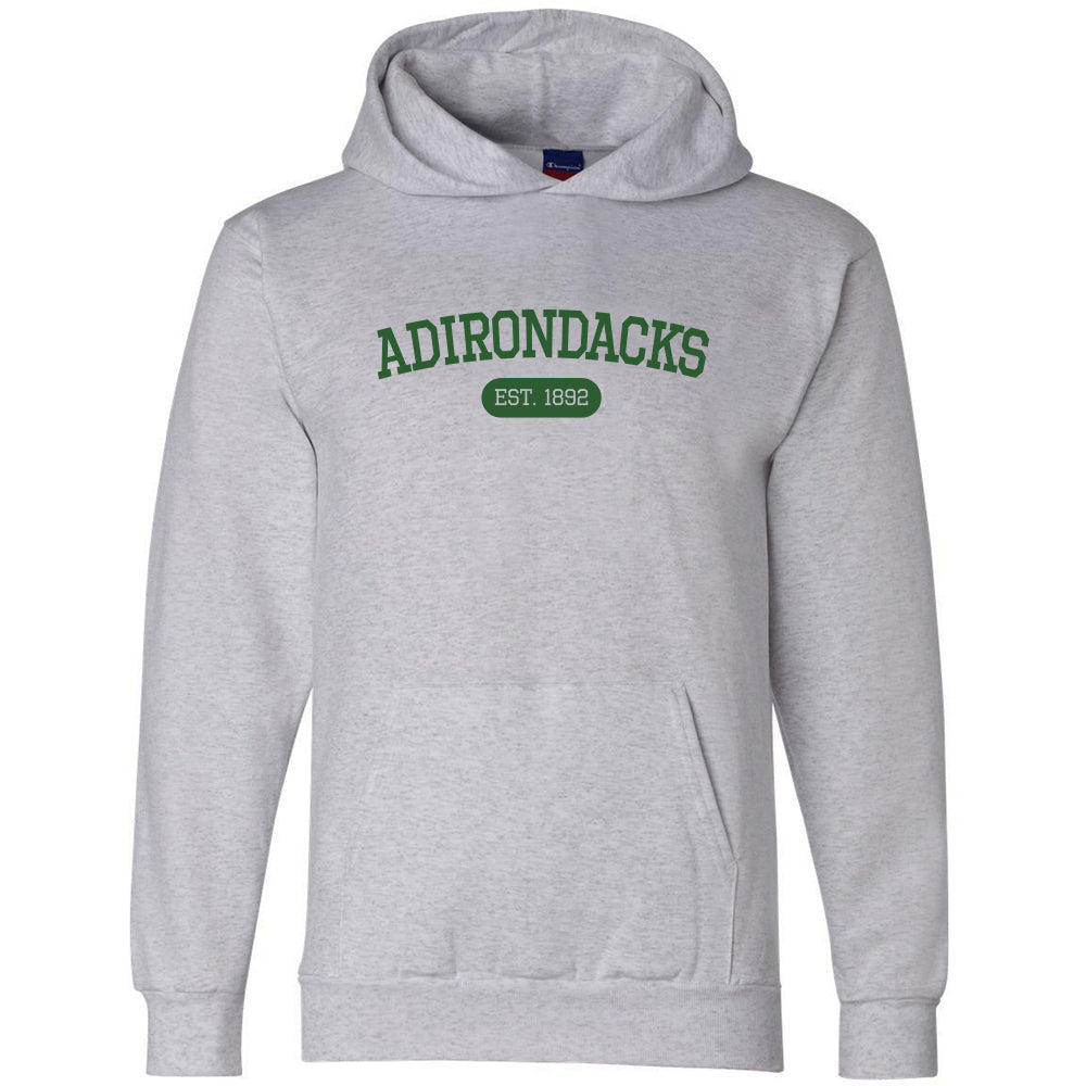Adirondacks Sweatshirt Collegiate Varsity Style - Pullover Hoodie Sweatshirt