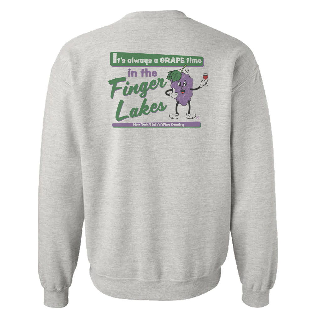 Finger Lakes Wine Crew Sweatshirt - Finger Lakes Gift and Souvenir Idea