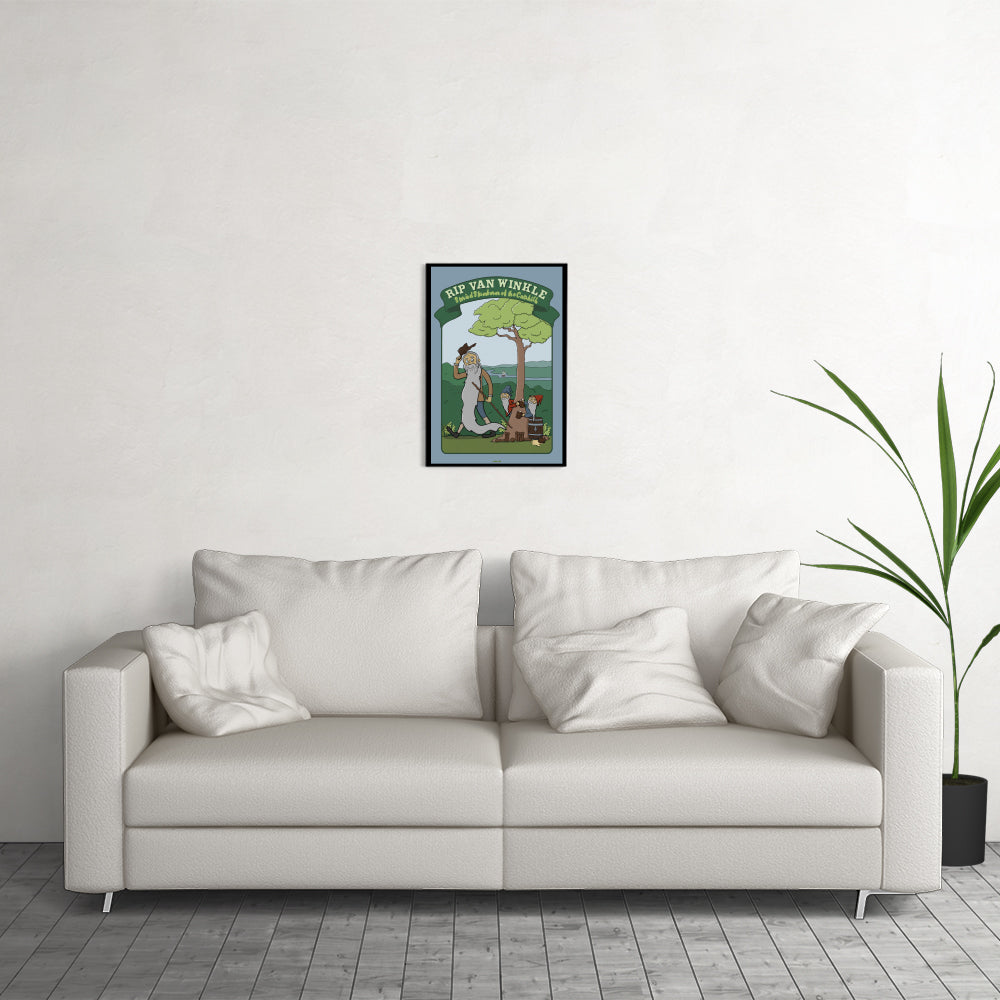 Rip Van Winkle Legend Print - The Catskills - Washington Irving