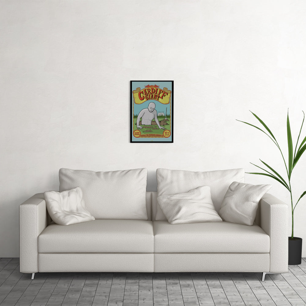 The Cardiff Giant Legend Print - Upstate NY Hoax