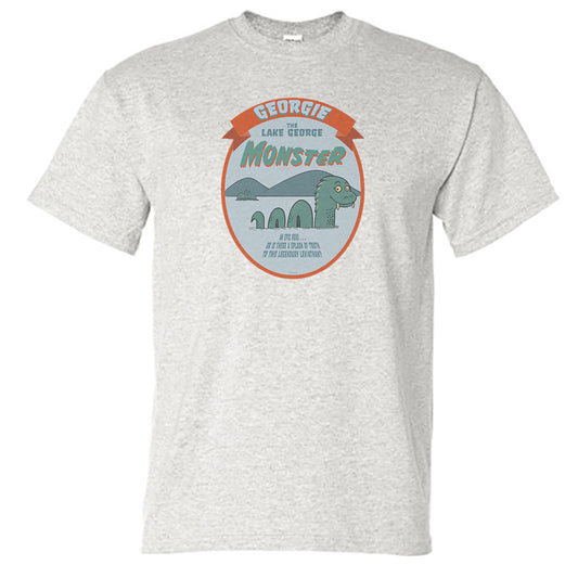 Lake George Monster Georgie Unisex Vintage Short Sleeve T-Shirt
