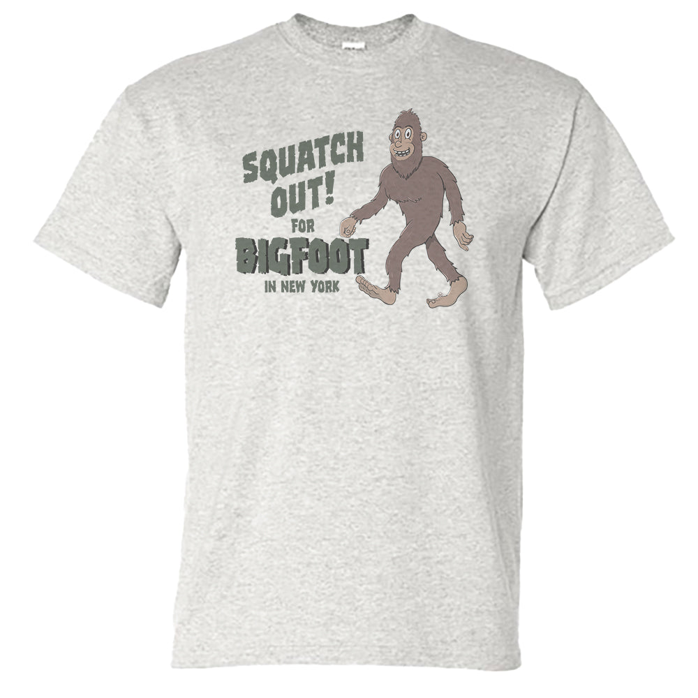 Bigfoot Tee Shirt - Upstate New York Sasquatch - Unisex T-Shirt Bigfoot Gift