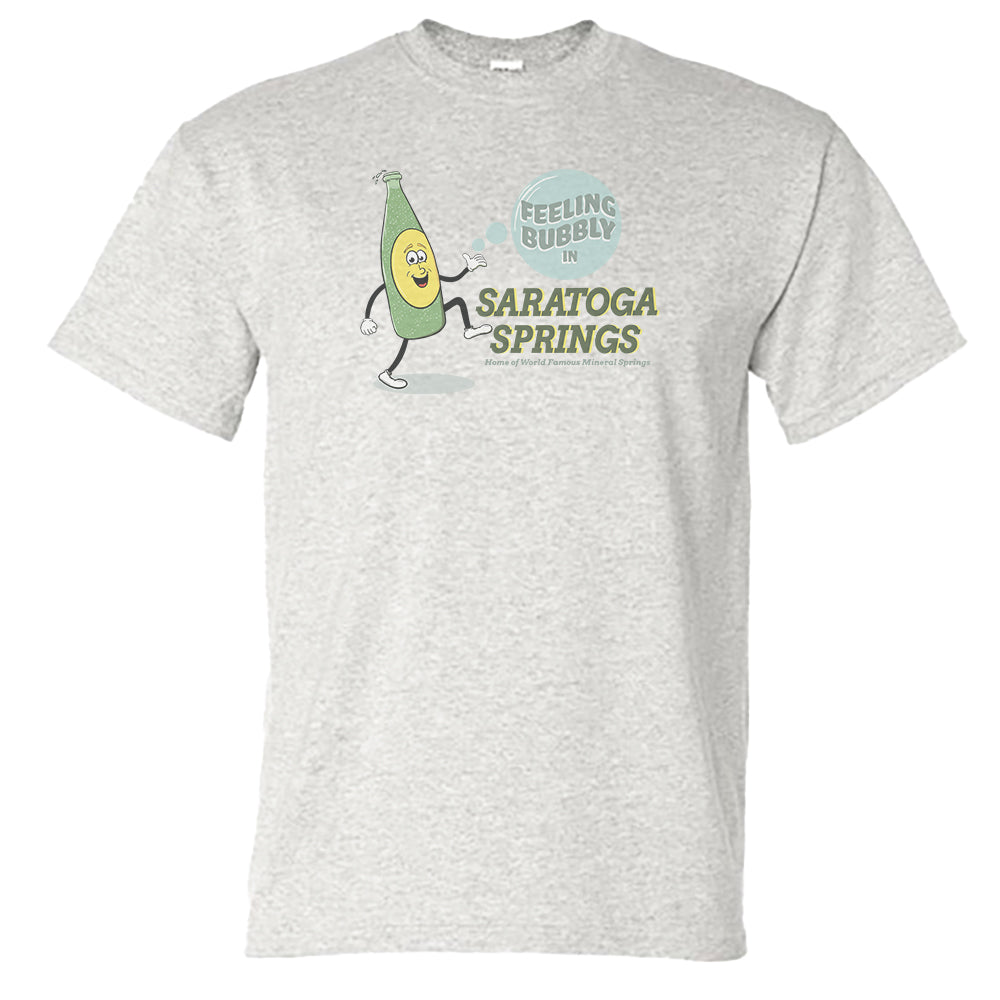 Saratoga Springs Mineral Springs Tee Shirt - Upstate New York Gift Idea - Unisex T-Shirt