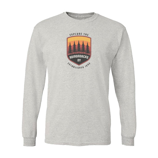 Explore The Adirondacks Long Sleeve Tee Shirt