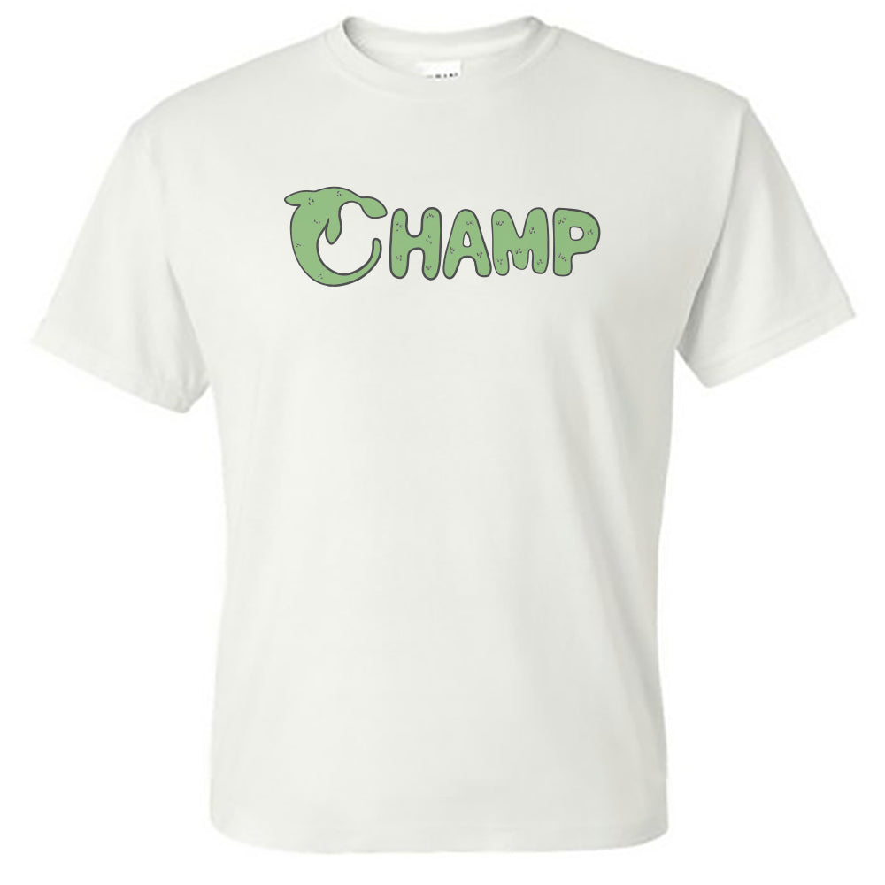 Lake Champlain Monster Champ Tee Shirt - Vermont and Upstate New York