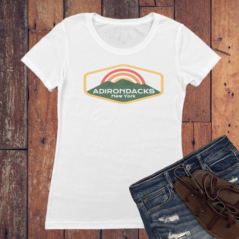 Adirondacks Sunshine Graphic Women's Tee Shirt