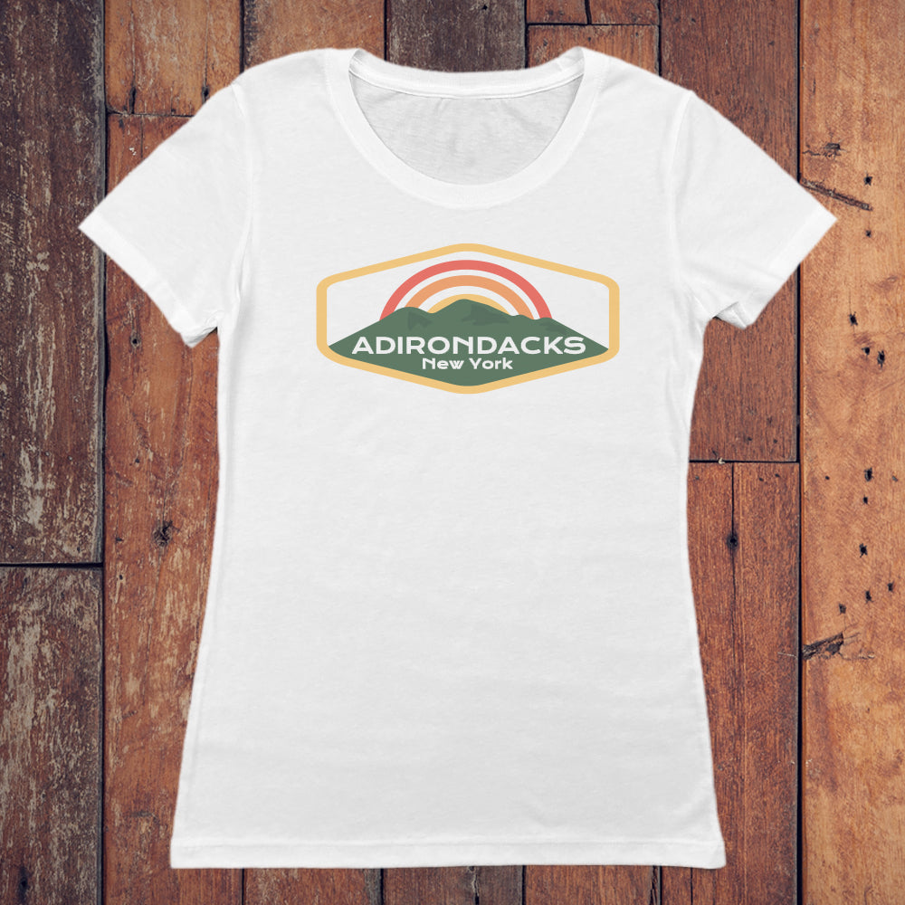 Adirondacks Sunshine Graphic Women's Tee Shirt