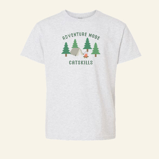Fun Kids Gamer Catskills Adventure Youth Tee Shirt - Catskills Kids Gift Idea