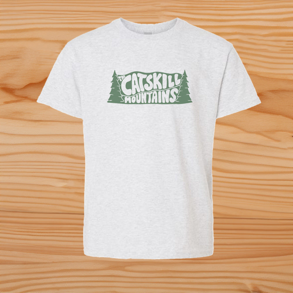 Kids Catskill Mountains Youth Tee Shirt - Souvenir and Gift Idea