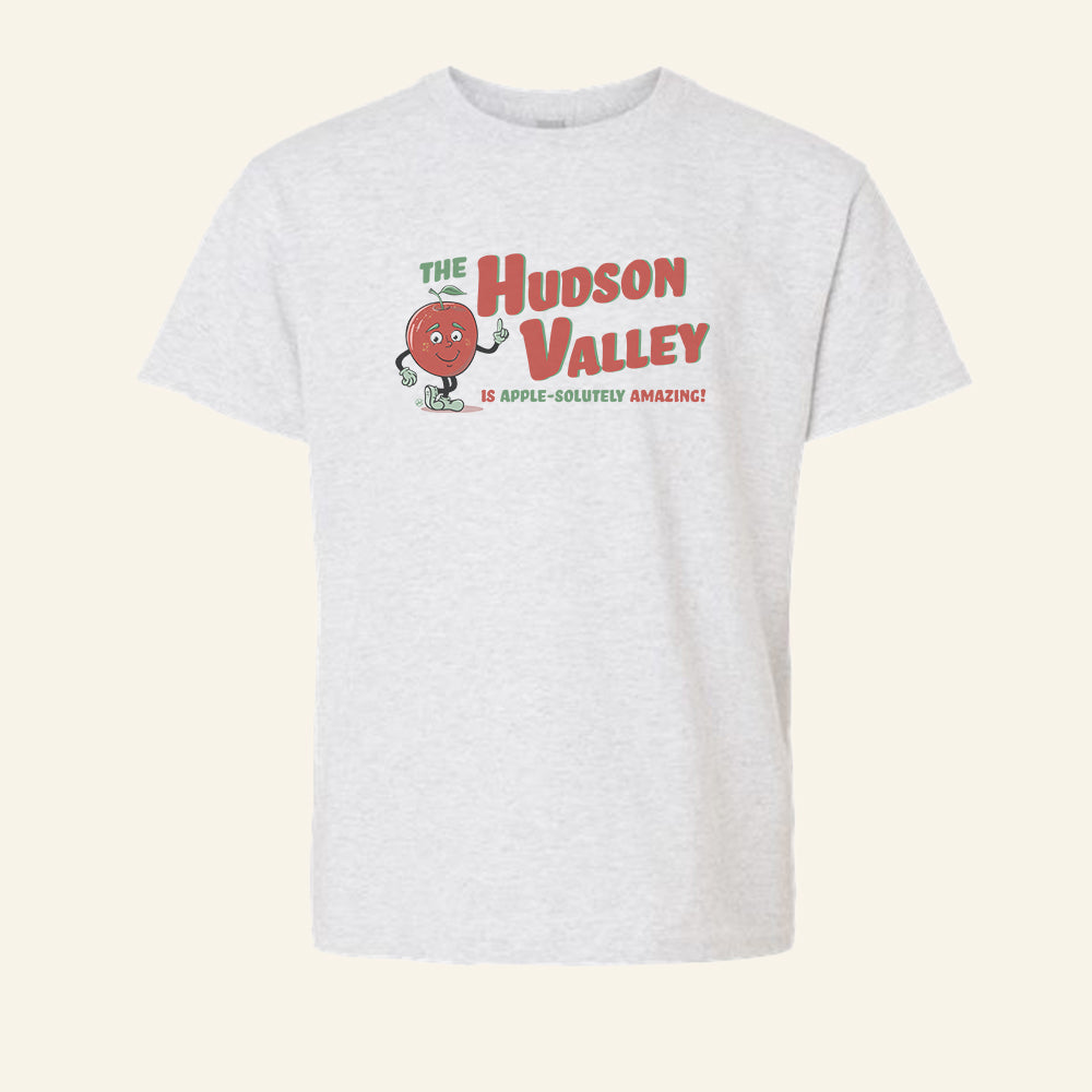 Hudson Valley Apples Youth T-Shirt - Kid's Hudson Valley Gift and Souvenir