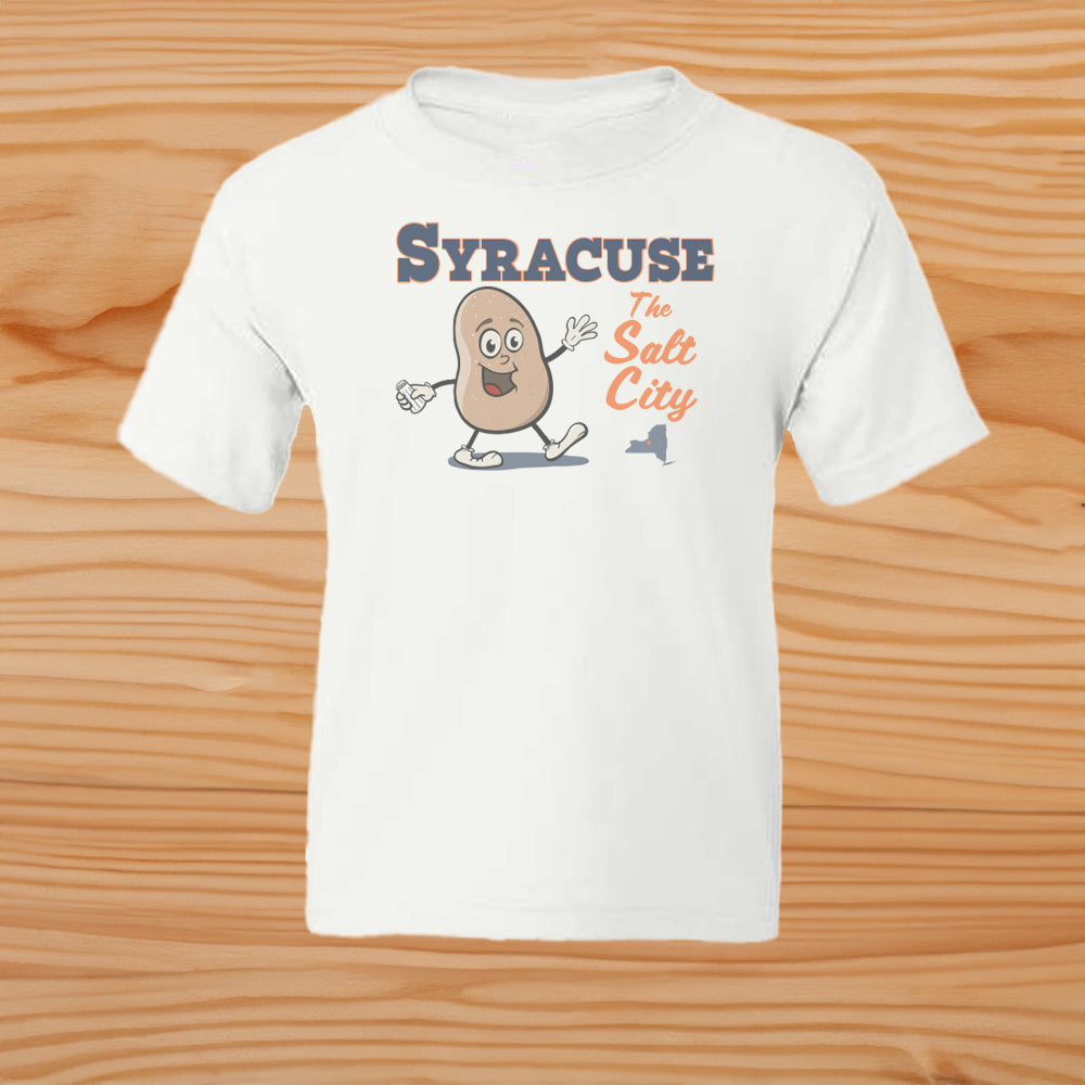 Kids Syracuse Salt City Youth Tee Shirt - Souvenir and Gift Idea