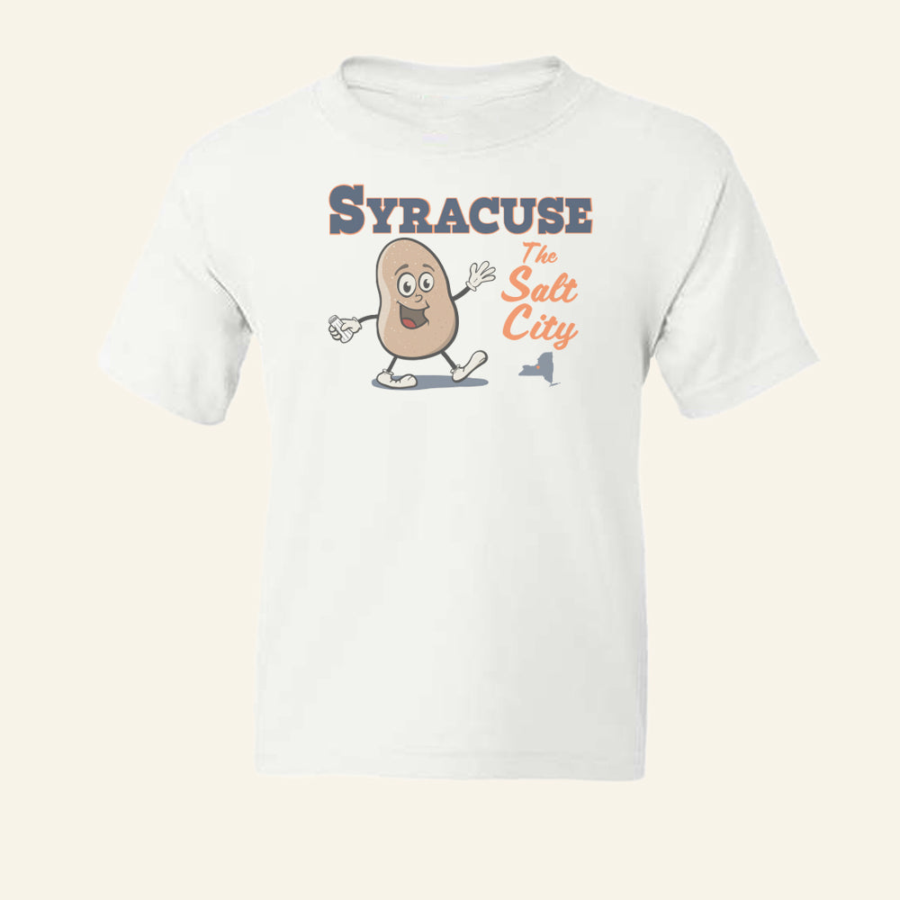 Kids Syracuse Salt City Youth Tee Shirt - Souvenir and Gift Idea