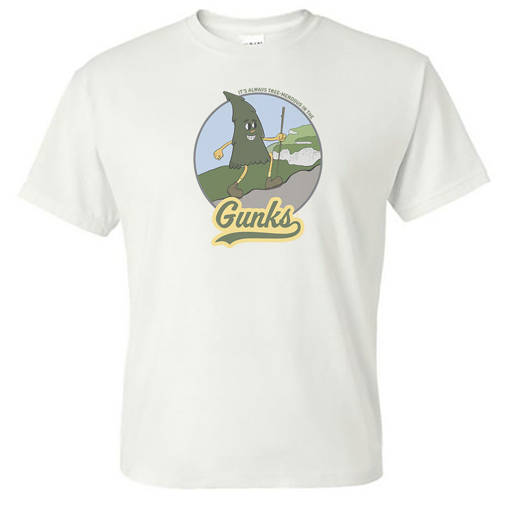 Gunks Hiking Tee Shirt - Hudson Valley's Shawangunks Hiking Tee