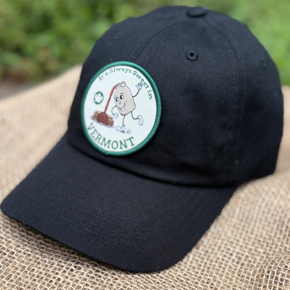 Vermont Maple Syrup Themed Low-Profile Cotton Twill Hat