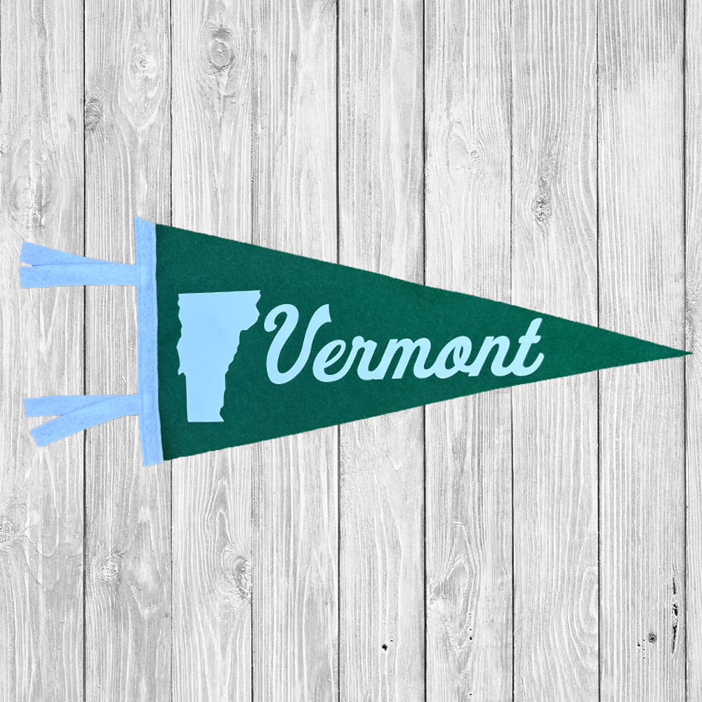 Vermont Pennant Flag - Vermont Home and Wall Decor