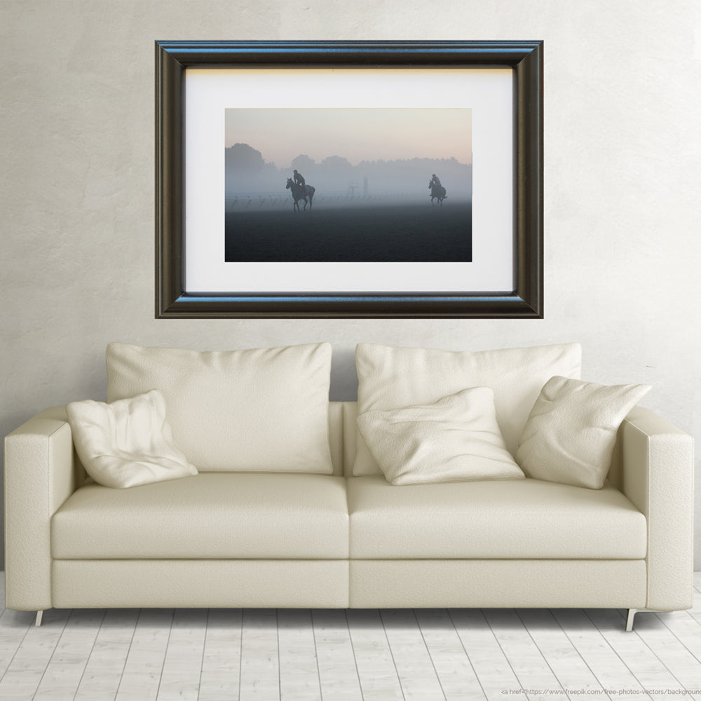 Saratoga Springs Racecourse Fine Art Photo or Canvas Print - Morning Workouts