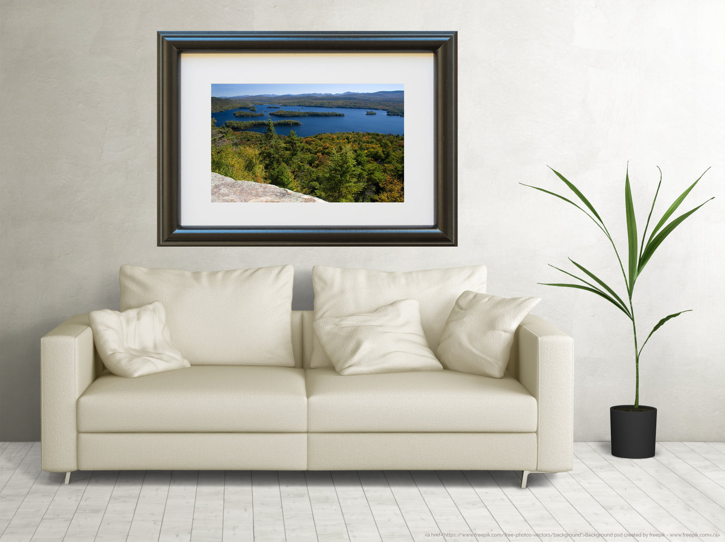 Blue Mountain Lake Fine Art Photo or Canvas Print