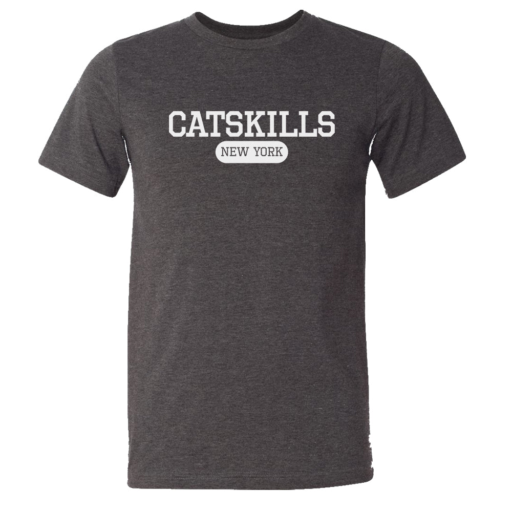 Catskills Varsity Logo Print Tee Shirt