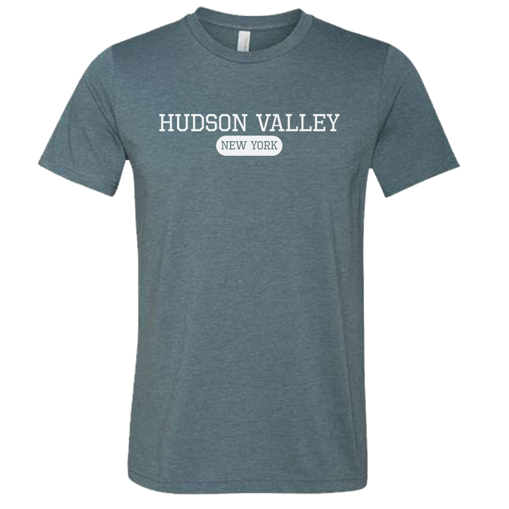 Hudson Valley Varsity Logo Print Tee Shirt