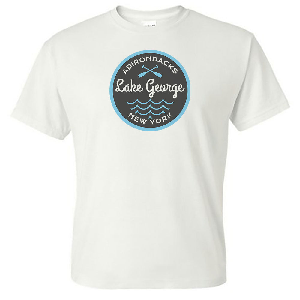 Lake George Nautical Logo Unisex Tee Shirt