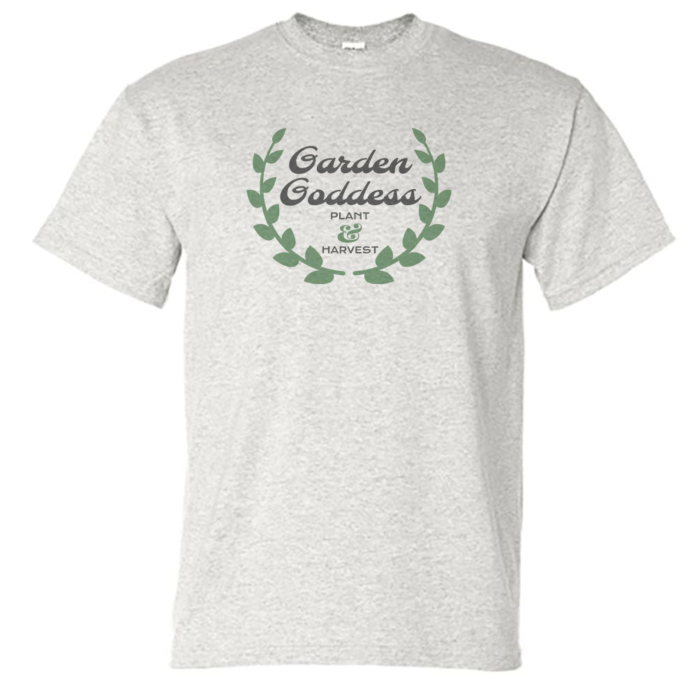 Garden Goddess Themed Vintage Design Unisex Tee Shirt