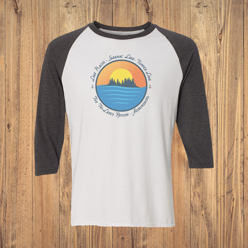 Tri-Lakes Adirondacks Region 3/4 Sleeve Raglan Shirt