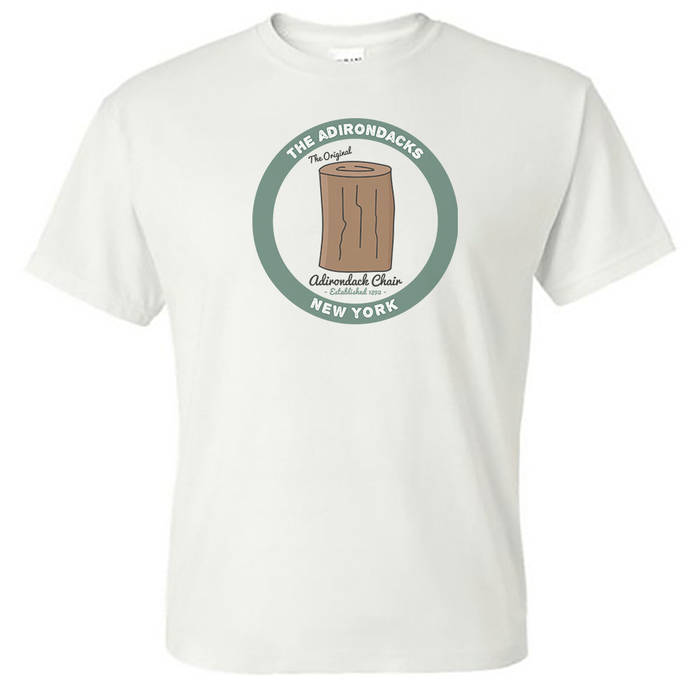 Funny Adirondack Chair Themed Vintage Design Unisex Tee Shirt