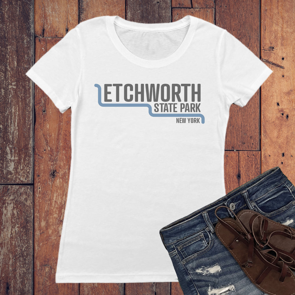 Letchworth State Park New York Women's Graphic Tee Shirt