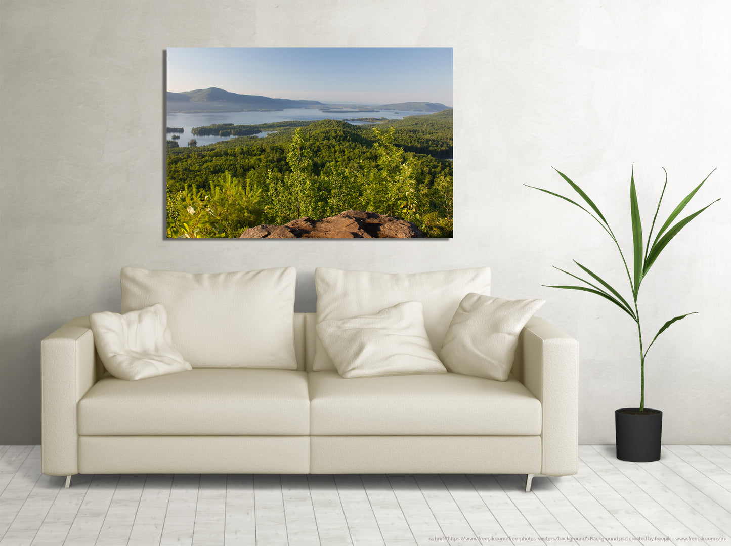 Lake George from The Pinnacle Bolton Landing Fine Art Photo or Canvas Print