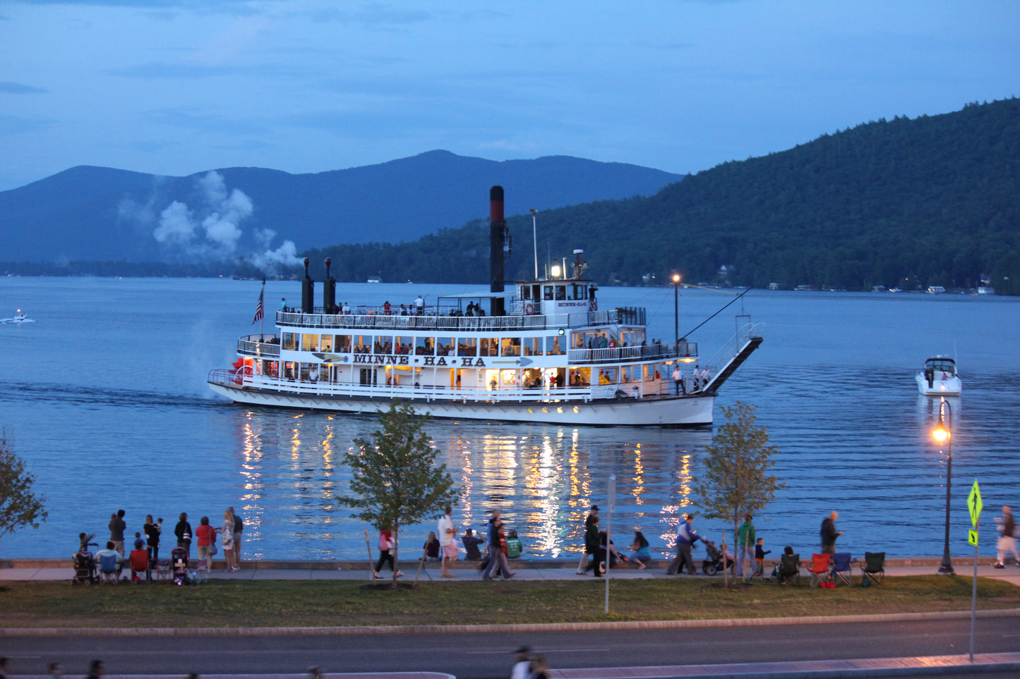 Minne HaHa on Lake George Fine Art Photo or Canvas Print