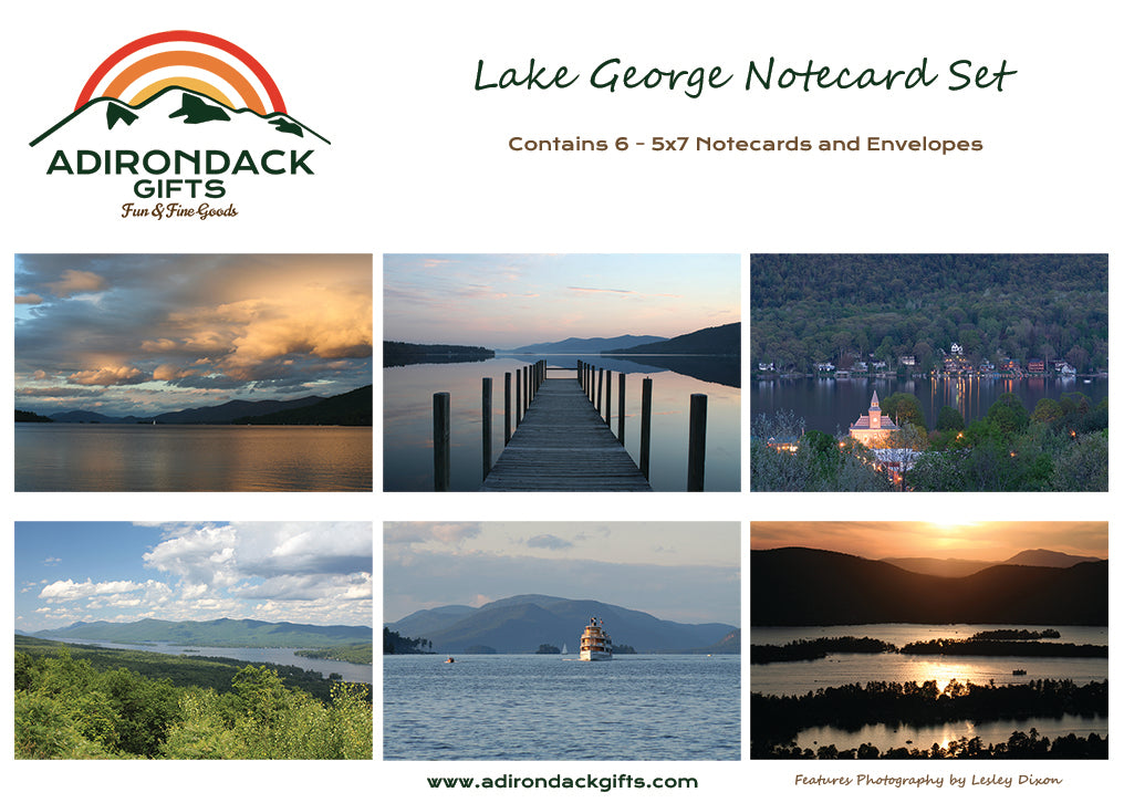 Lake George Notecard Set