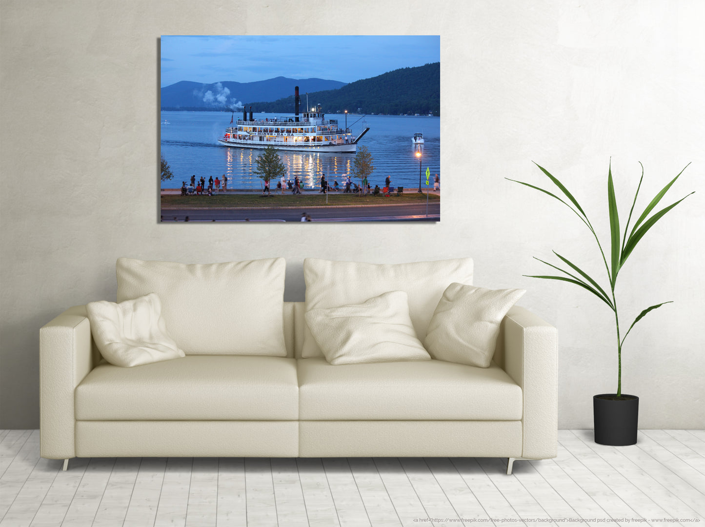 Minne HaHa on Lake George Fine Art Photo or Canvas Print