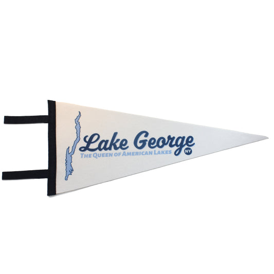 Lake George Felt Pennant - Queen of American Lakes in the Adirondacks