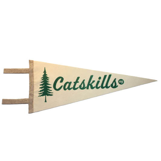 Catskills NY Pennant - Catskills Mountains New York Felt Pennant