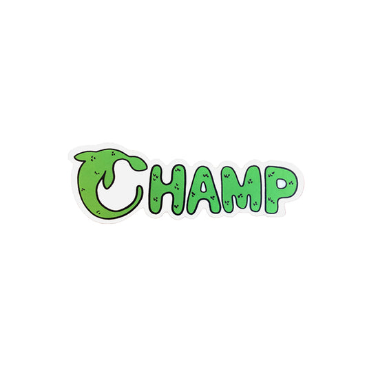 Champ Lake Champlain Monster Sticker - Vermont and New York Cryptid