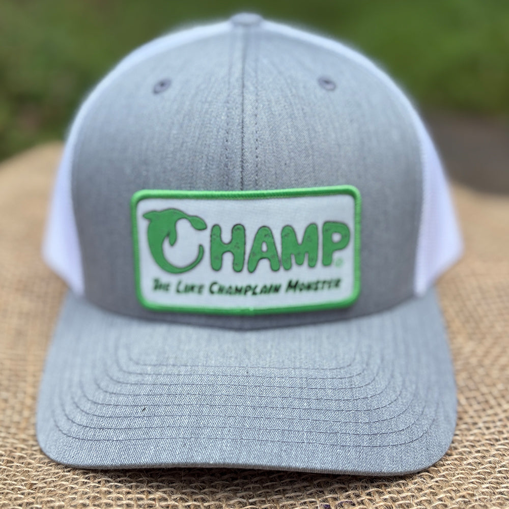 Champ Lake Champlain Monster Trucker Hat - Cryptid Gift Idea