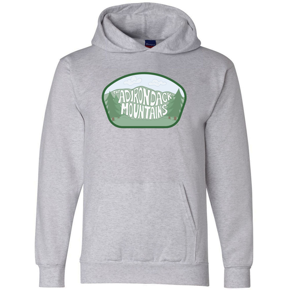 Adirondacks Hoodie - Pullover Hooded Sweatshirt - Adirondack Gift Idea