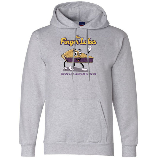 Finger Lakes Grape Pie Hoodie - Pullover Sweatshirt - Finger Lakes Gift Idea