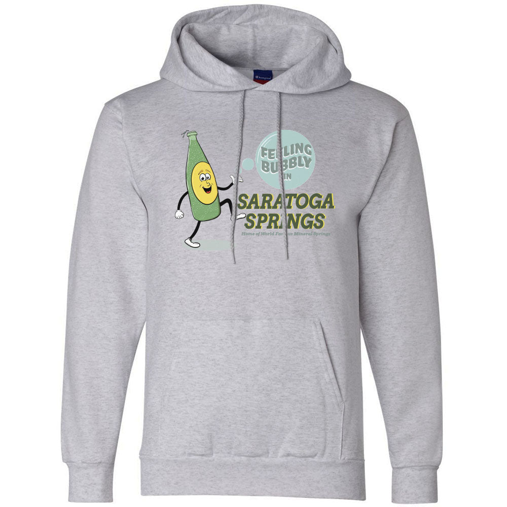 Saratoga Springs NY Mineral Spring Water Hoodie - Saratoga Hooded Sweatshirt