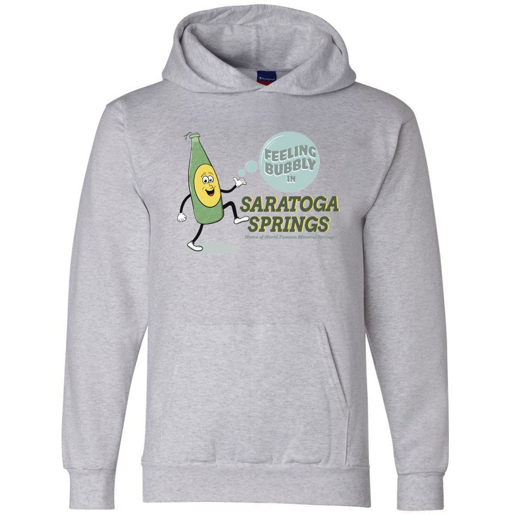 Saratoga Springs NY Mineral Spring Water Hoodie - Saratoga Hooded Sweatshirt