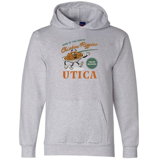 Utica New York Chicken Riggies Hoodie - Pullover Hooded Sweatshirt - Fun Utica Gift Idea (Copy)