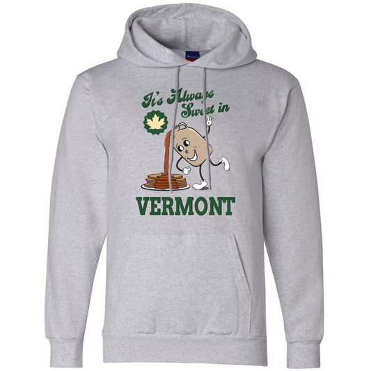 Vermont Maple Syrup Hoodie - Pullover Hooded Sweatshirt - VT Souvenir and Gift Idea