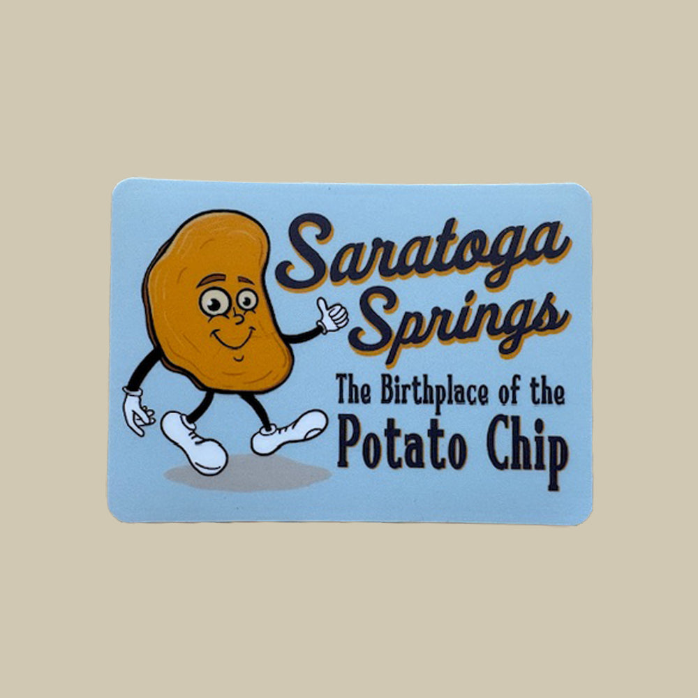 Saratoga Springs Sticker Set - Fun Upstate New York Stickers - 4 Sticker Set