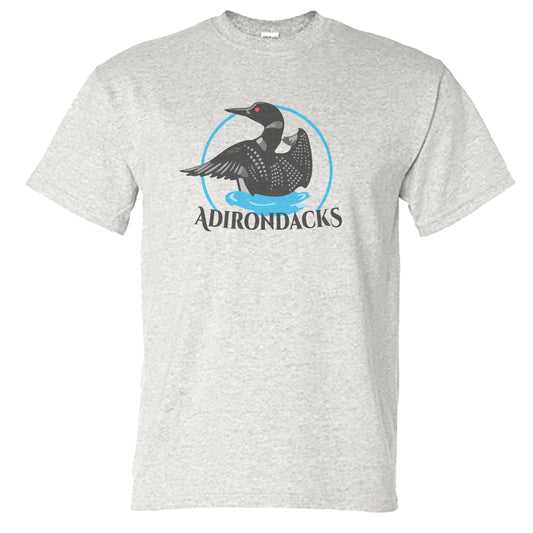 Adirondacks Loon Vintage Design Unisex Tee Shirt