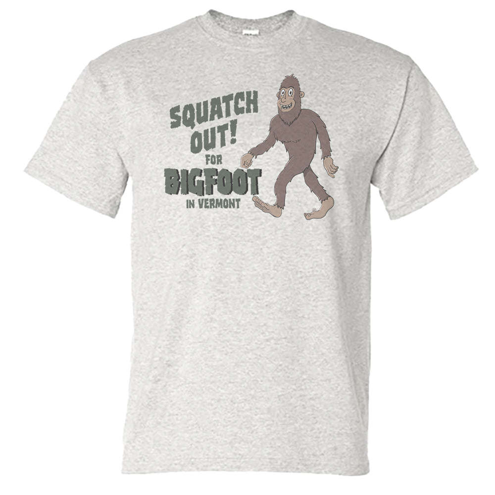 Vermont Bigfoot Tee Shirt - Unisex Sasquatch T-Shirt