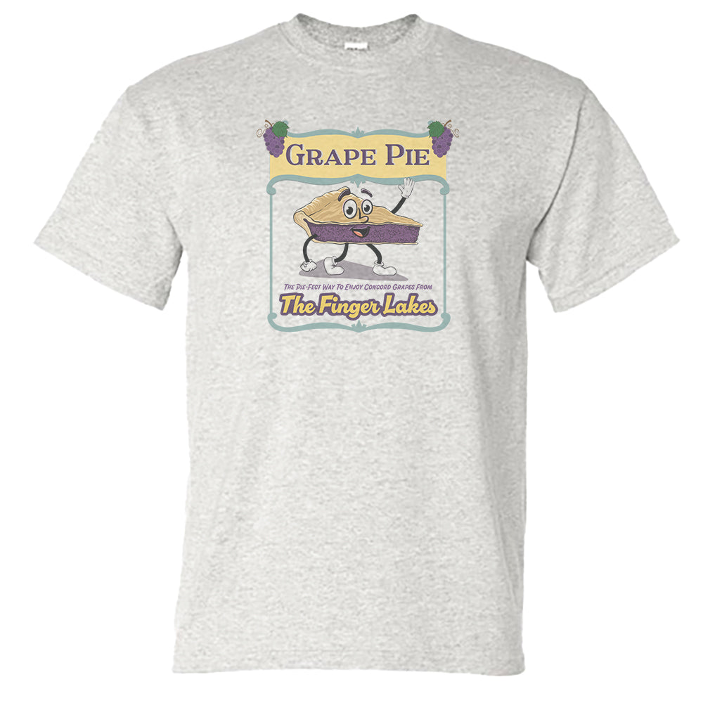 Finger Lakes Grape Pie Tee Shirt - Upstate New York Gift Idea - Unisex T-Shirt