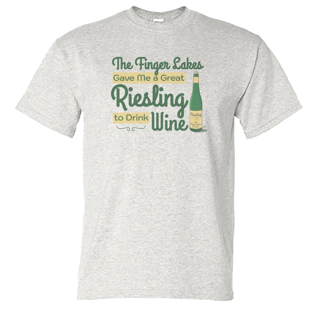Wine Themed Finger Lakes T-Shirt - Wine Getaway Gift Idea - Unisex Tee
