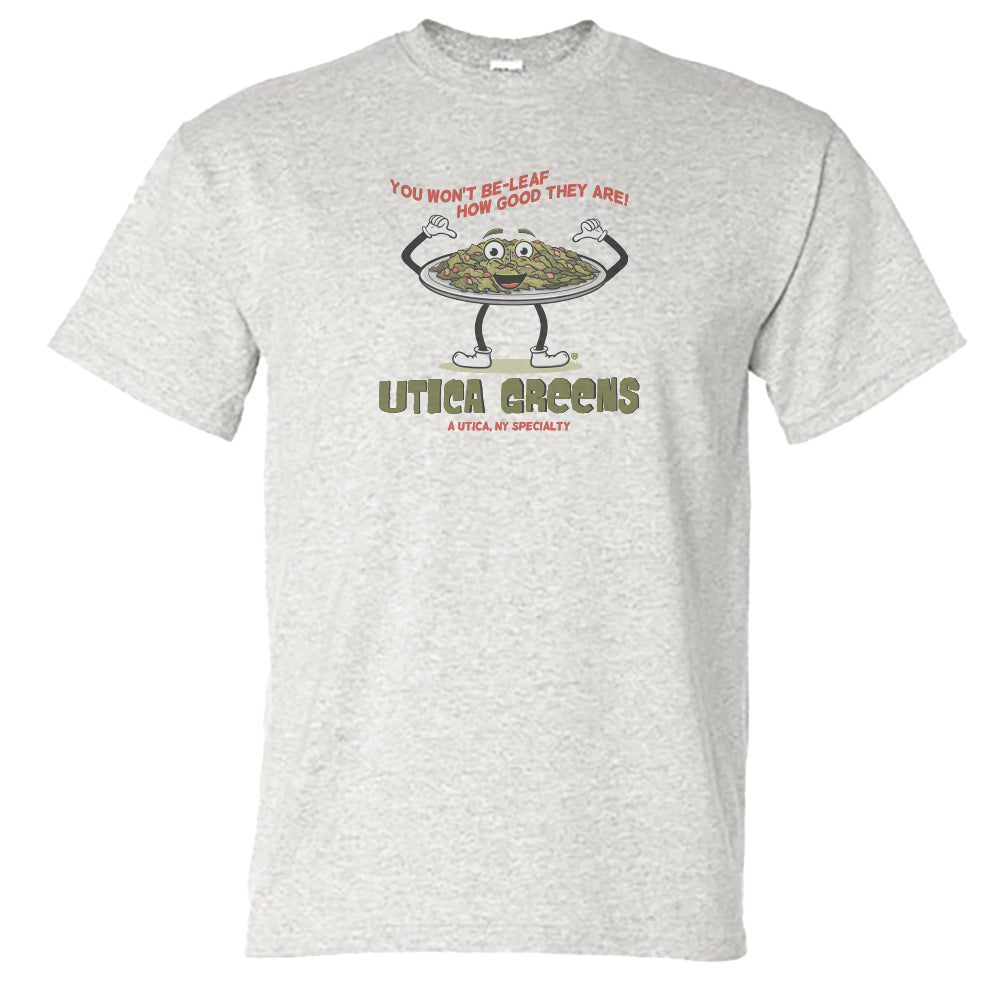 Utica Greens Tee Shirt - Upstate New York Gift Idea - Unisex - Central NY Food Gift Idea