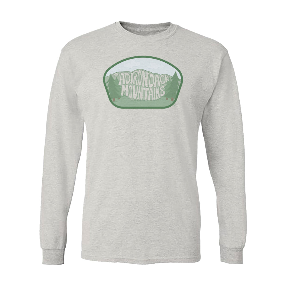 Adirondacks Long Sleeve Tee Shirt - Adirondack Mountains Gift and Souvenir